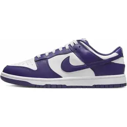 NIKE: Белые кеды  Dunk Low Retro