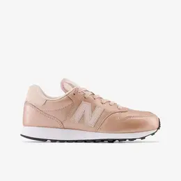 New Balance: Бежевые кроссовки  500