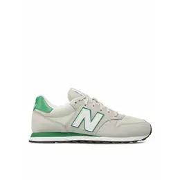 New Balance: Бежевые кроссовки  500