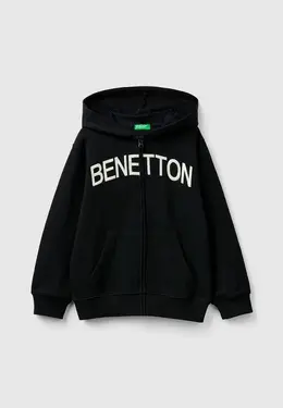 United Colors of Benetton: Чёрная толстовка 