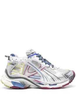Balenciaga: Белые кроссовки  Runner