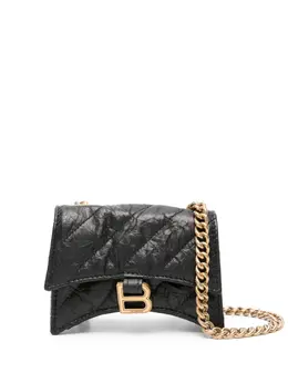 Balenciaga: Чёрная сумка 