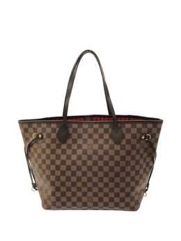 Louis Vuitton Pre-Owned: Коричневая сумка-шоппер 