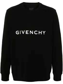 Givenchy: Чёрный свитшот 