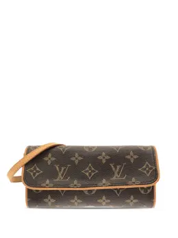 Louis Vuitton Pre-Owned: Коричневая сумка через плечо 