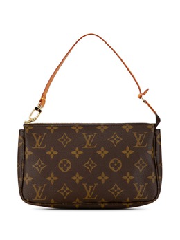 Louis Vuitton Pre-Owned: Коричневая сумка 