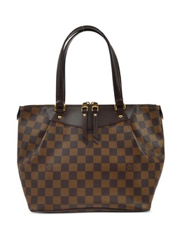 Louis Vuitton Pre-Owned: Коричневая сумка-шоппер 