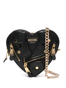 Moschino Pre-Owned: Чёрная сумка 