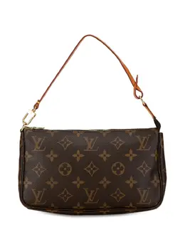 Louis Vuitton Pre-Owned: Коричневая сумка 