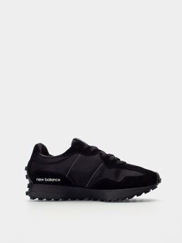 New Balance: Чёрные кроссовки  327
