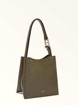 Furla: Зелёная сумка 