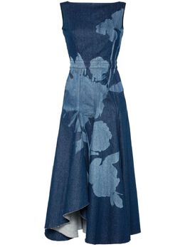 ERDEM: Расклешённое платье 