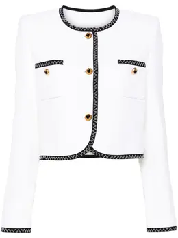 Moschino: Белая куртка 