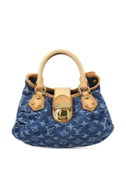 Louis Vuitton Pre-Owned: Голубая сумка 
