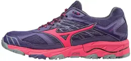 Mizuno: Фиолетовые кроссовки 