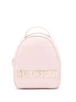 Love Moschino: Розовый рюкзак 