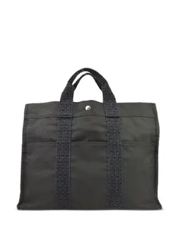 Hermès Pre-Owned: Чёрная сумка-шоппер 