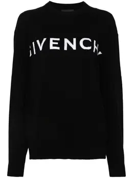 Givenchy: Чёрный свитер 