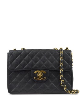 CHANEL Pre-Owned: Чёрная сумка 