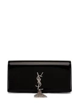 Saint Laurent: Чёрный клатч  Kate