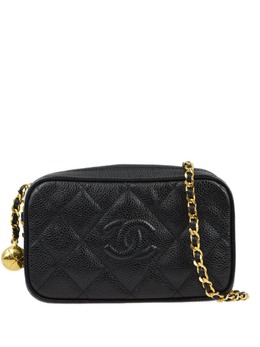 CHANEL Pre-Owned: Чёрная сумка 