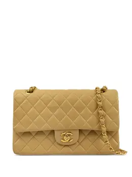 CHANEL Pre-Owned: Бежевая сумка 