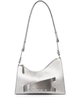 Maison Margiela: Серебристая сумка  Snatched