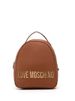 Love Moschino: Коричневый рюкзак 