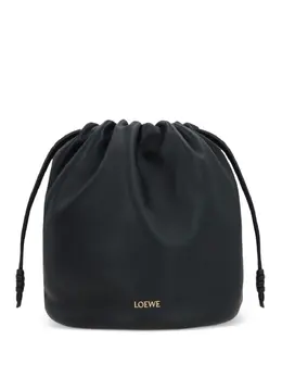 LOEWE: Чёрная сумка  Flamenco