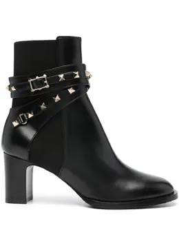 Valentino Garavani: Чёрные ботинки 