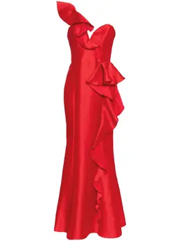 Marchesa Notte: Яркое платье 