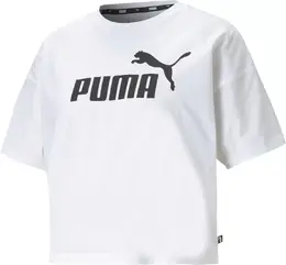 PUMA: Белая футболка  Ess