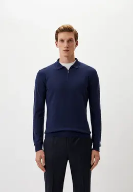 Corneliani: Синее поло 