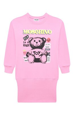 Moschino: Хлопковое платье 