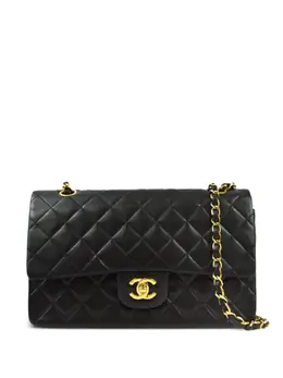 CHANEL Pre-Owned: Чёрная сумка 