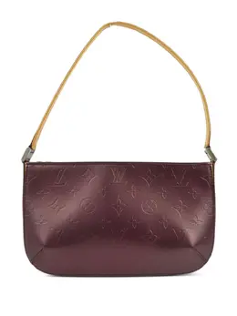 Louis Vuitton Pre-Owned: Тёмная сумка 