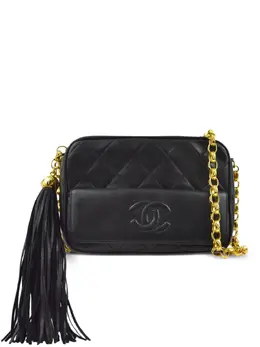 CHANEL Pre-Owned: Чёрная сумка 