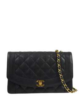 CHANEL Pre-Owned: Чёрная сумка 
