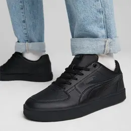 PUMA: Чёрные кроссовки 