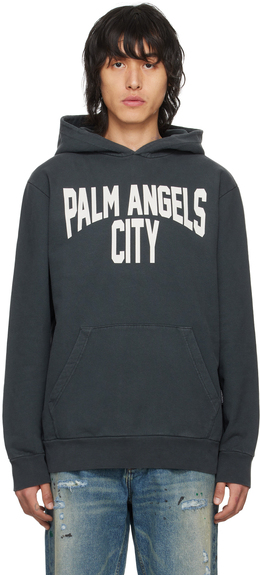 Palm Angels: Серая толстовка 