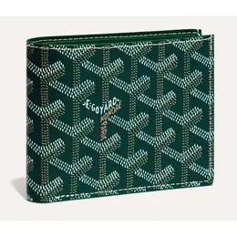 Goyard: Зелёный кошелёк 