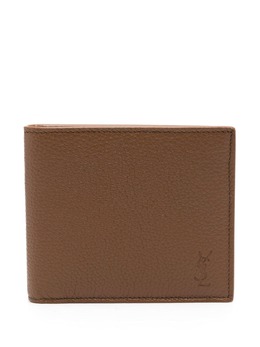 Saint Laurent: Коричневый кошелёк 