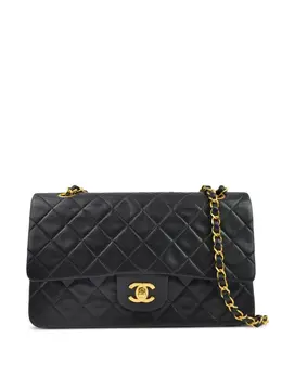 CHANEL Pre-Owned: Чёрная сумка 