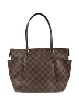 Louis Vuitton Pre-Owned: Коричневая сумка-шоппер 