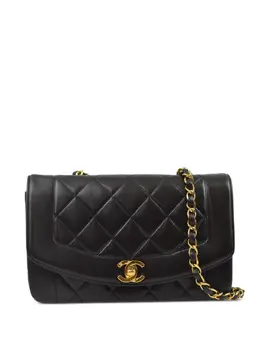 CHANEL Pre-Owned: Чёрная сумка 