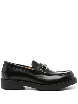 Gucci: Чёрные туфли  Horsebit