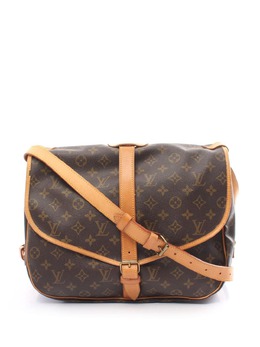 Louis Vuitton Pre-Owned: Коричневая сумка 