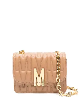 Moschino: Коричневая сумка 