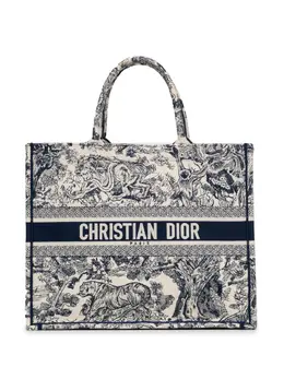 Christian Dior Pre-Owned: Голубая сумка-шоппер 