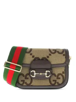 Gucci Pre-Owned: Коричневая сумка через плечо 